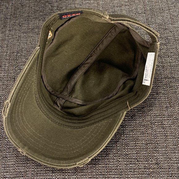 Military Style ShowSteers.com Womens Hat - cap livestock show showing army green - Picture 6 of 8